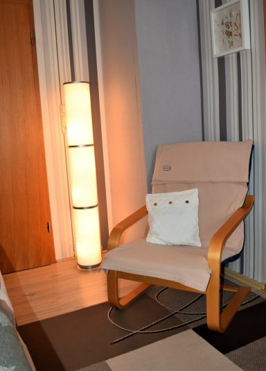 separates Schlafzimmer